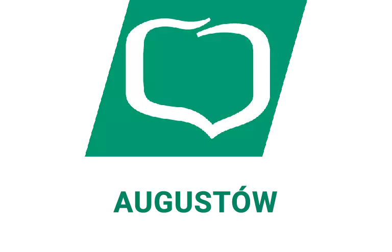 Logo oddziału banku spółdzielczego (z grupy BPS) w Augustowie