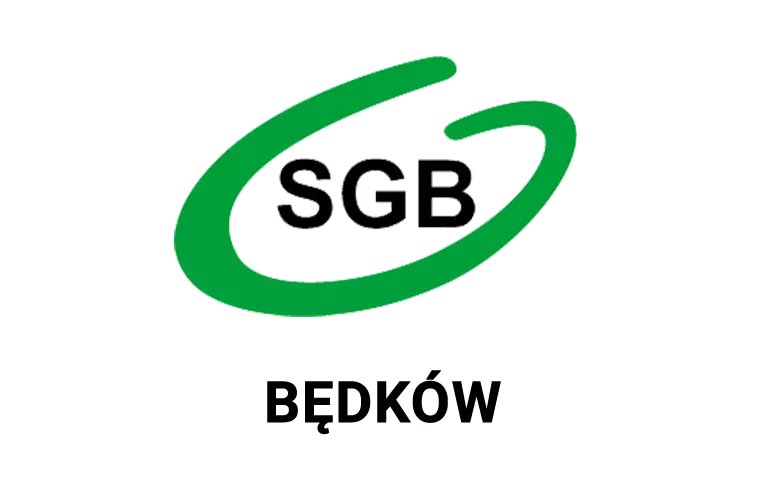 Logo będkowskiej placówki banku spółdzielczego