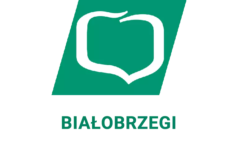 Logo oddziału banku spółdzielczego w Białobrzegach
