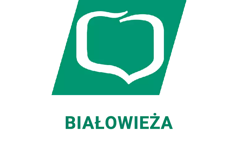 Logo białowieskiej placówki banku spółdzielczego (BPS)