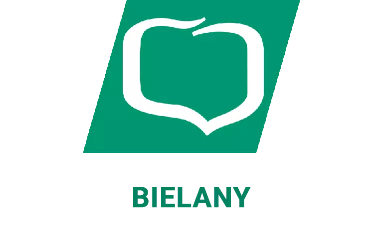 Logo bielańskiej placówki banku spółdzielczego (BPS)