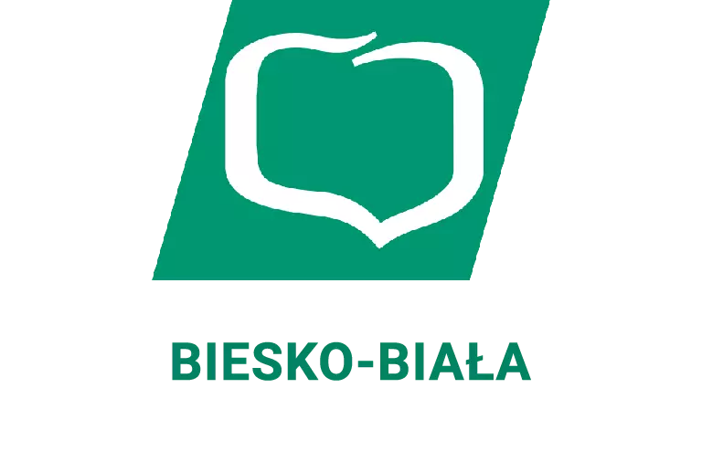 Logo biesko-bialskiej placówki banku spółdzielczego (BPS)