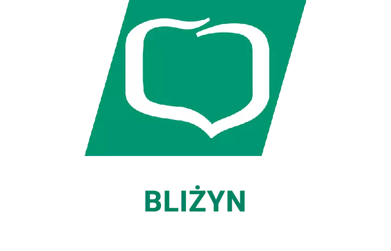 Logo bliżyńskiej placówki banku spółdzielczego (BPS)