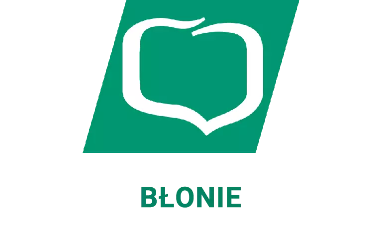 Logo błońskiej placówki banku spółdzielczego (BPS)