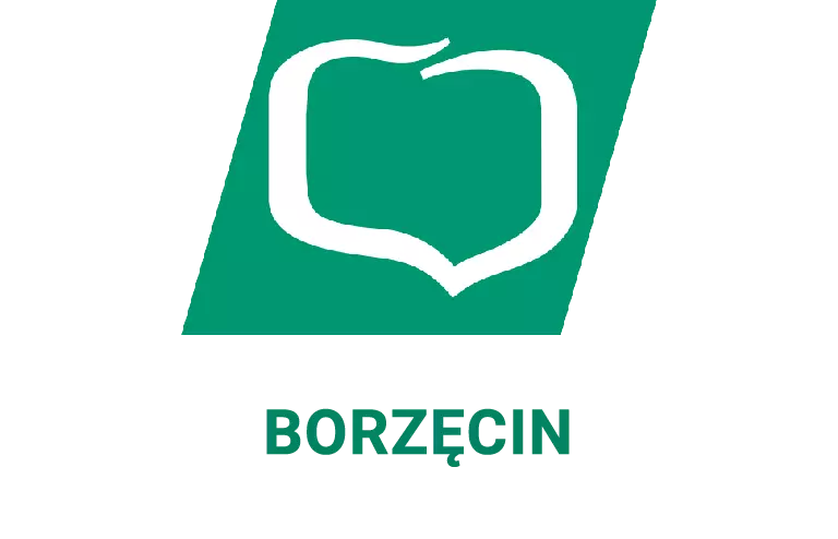 Logo borzęcińskiej placówki banku spółdzielczego (BPS)