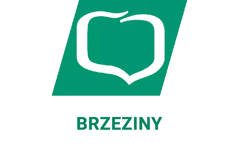 Logo oddziału banku spółdzielczego (z grupy BPS) w Brzezinach