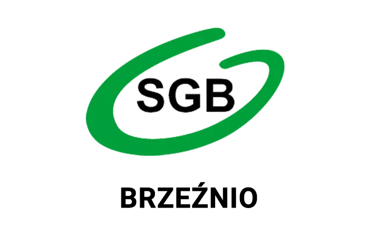 Logo brzeźniańskiej placówki banku spółdzielczego