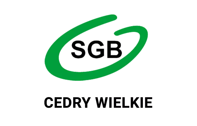Logo cedrowskiej placówki banku spółdzielczego