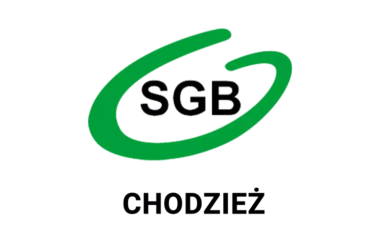 Logo oddziału banku spółdzielczego w Chodzieży