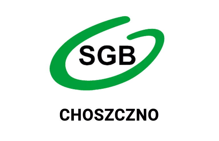 Logo oddziału banku spółdzielczego w Choszcznie