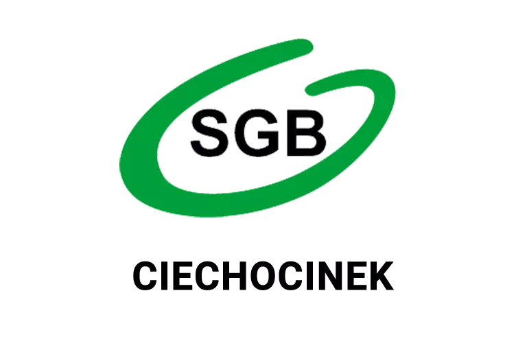 Logo ciechocińskiej placówki banku spółdzielczego
