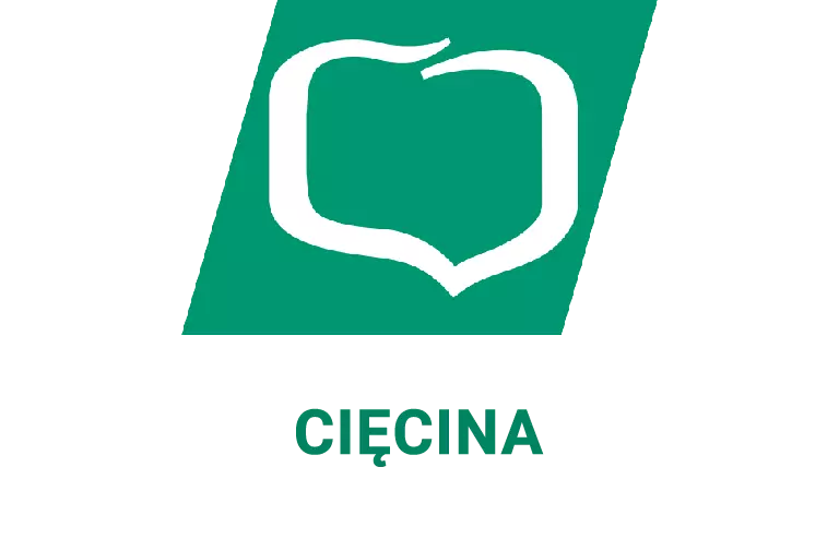 Logo cięcińskiej placówki banku spółdzielczego (BPS)