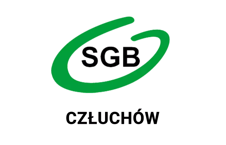 Logo człuchowskiej placówki banku spółdzielczego