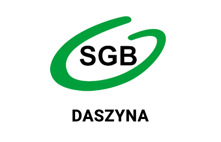 Logo daszyńskiej placówki banku spółdzielczego