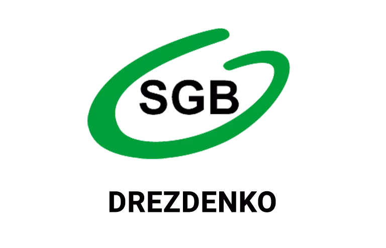 Logo oddziału banku spółdzielczego w Drezdenku