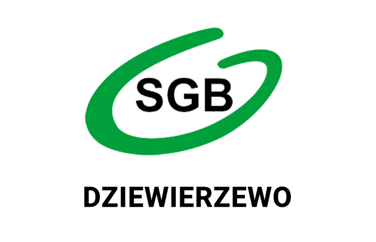 Logo dziewierzewskiej placówki banku spółdzielczego