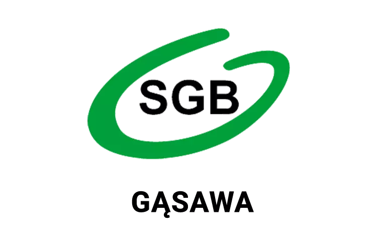 Logo gąsawskiej placówki banku spółdzielczego