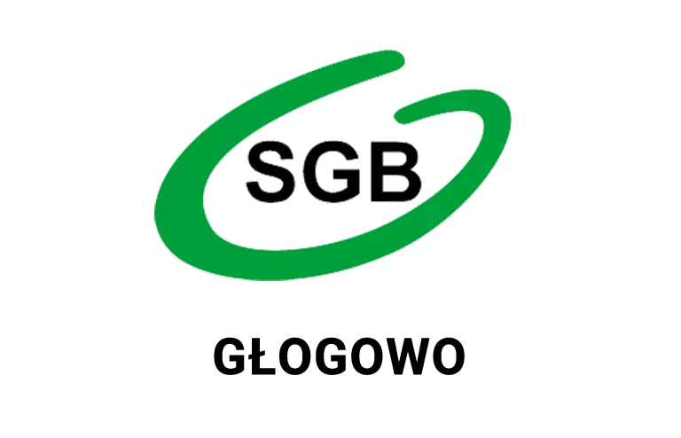 Logo głogowskiej placówki banku spółdzielczego