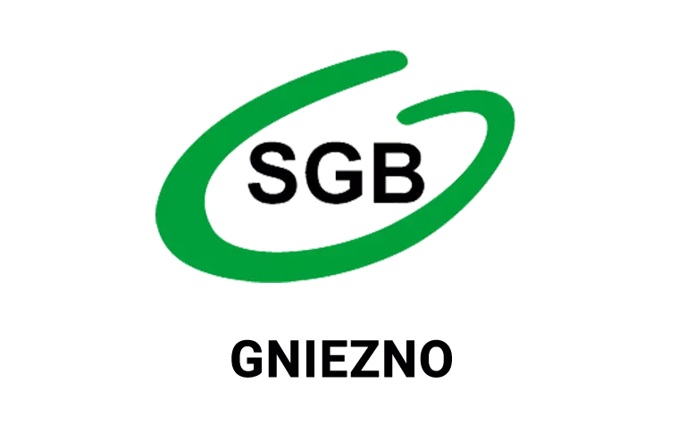 Logo oddziału banku spółdzielczego w Gnieźnie