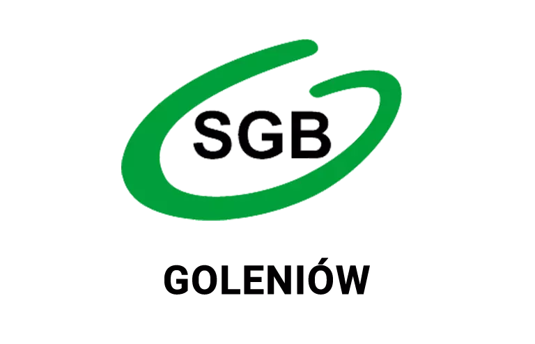 Logo oddziału banku spółdzielczego w Goleniowie