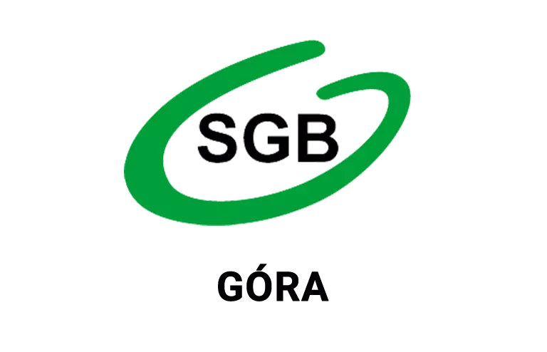 Logo oddziału banku spółdzielczego w Górze