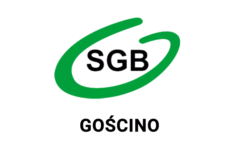 Logo gościńskiej placówki banku spółdzielczego
