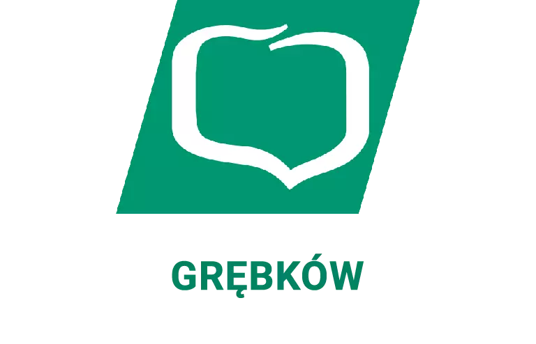 Logo grębkowskiej placówki banku spółdzielczego (BPS)