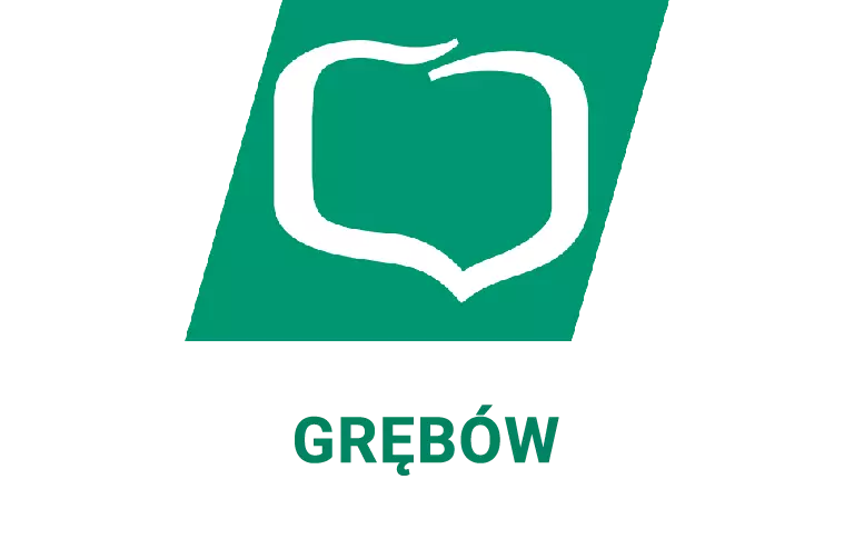 Logo grębowskiej placówki banku spółdzielczego (BPS)