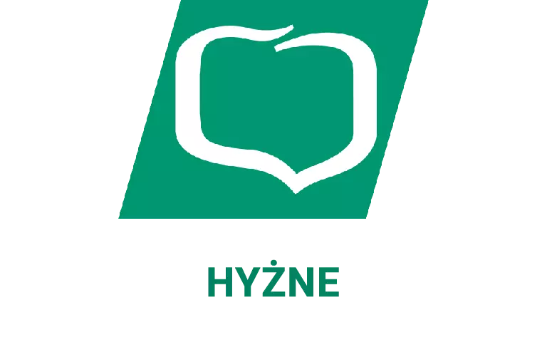 Logo hyżniańskiej placówki banku spółdzielczego (BPS)