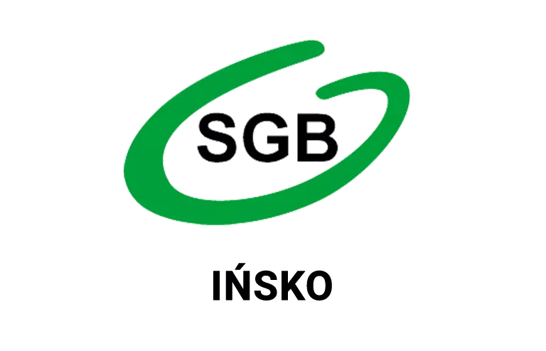 Logo ińskiej placówki banku spółdzielczego