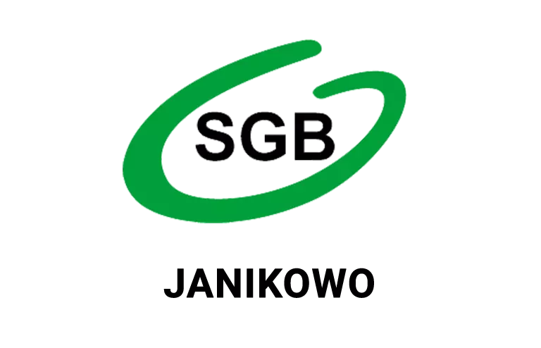 Logo janikowskiej placówki banku spółdzielczego