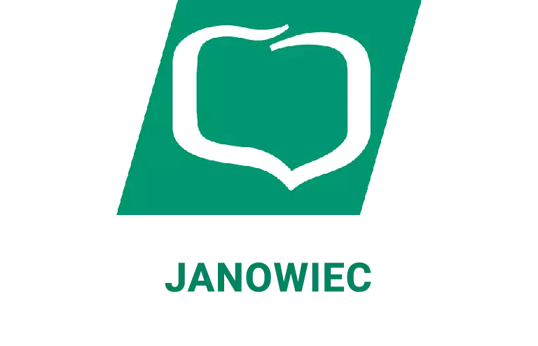 Logo janowieckiej placówki banku spółdzielczego (BPS)