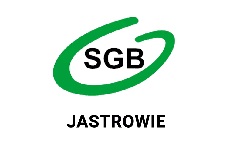 Logo oddziału banku spółdzielczego w Jastrowiu