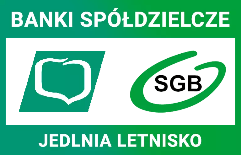 Logo oddziału banku spółdzielczego Jedlnia Letnisko