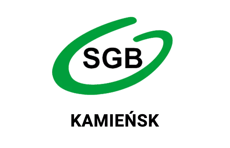 Logo kamieńskiej placówki banku spółdzielczego