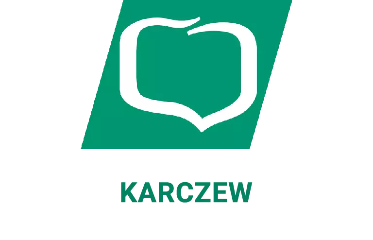 Logo karczewskiej placówki banku spółdzielczego (BPS)