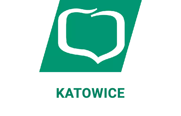 Logo oddziału banku spółdzielczego (z grupy BPS) w Katowicach