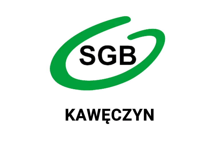 Logo kawęczyńskiej placówki banku spółdzielczego