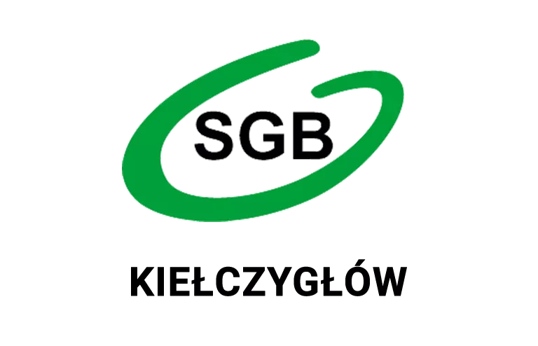 Logo kiełczygłowskiej placówki banku spółdzielczego