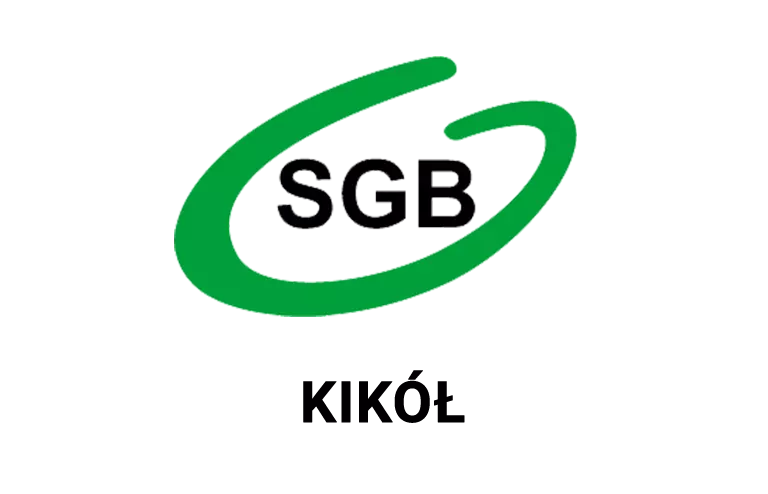 Logo oddziału banku spółdzielczego w Kikole