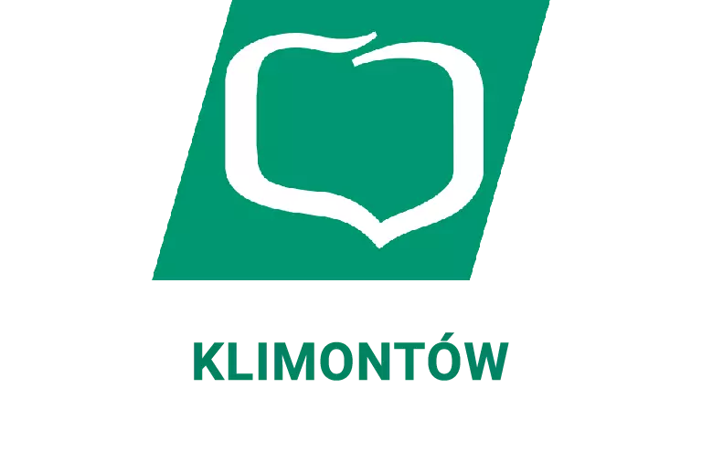 Logo klimontowskiej placówki banku spółdzielczego (BPS)
