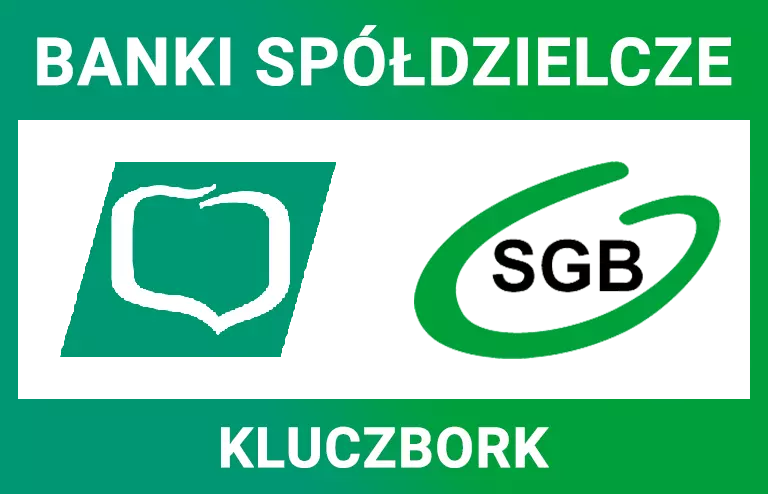 Logo oddziału banku spółdzielczego Kluczbork