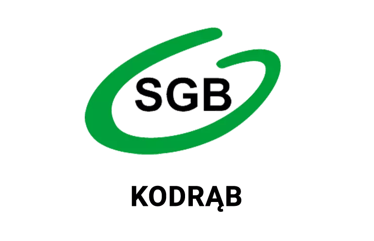 Logo kodrąbskiej placówki banku spółdzielczego