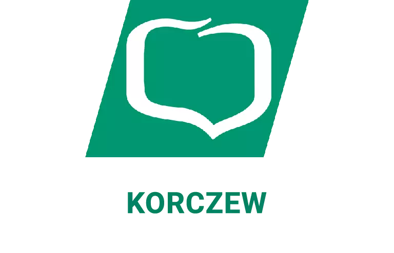 Logo korczewskiej placówki banku spółdzielczego (BPS)
