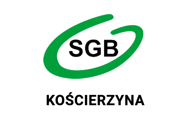 Logo kościerskiej placówki banku spółdzielczego