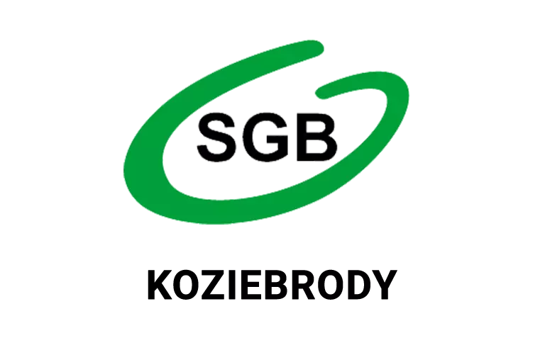 Logo koziebrodzkiej placówki banku spółdzielczego
