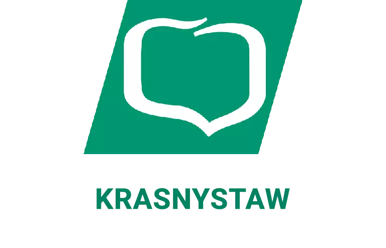 Logo oddziału banku spółdzielczego (z grupy BPS) w Krasnymstawie