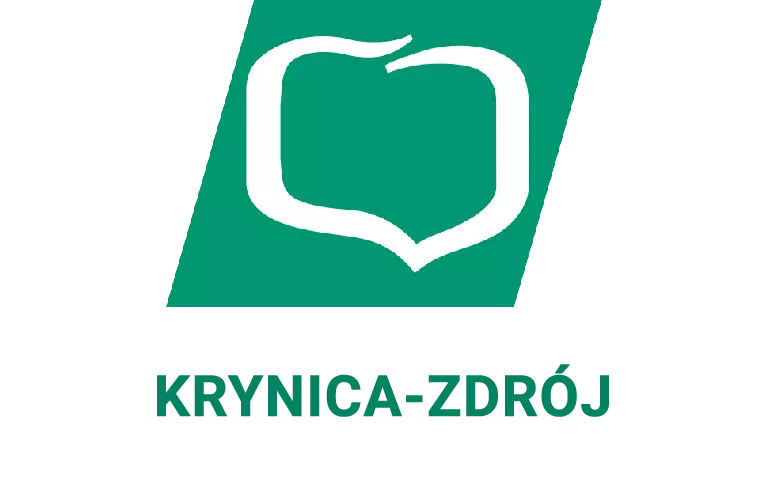 Logo oddziału banku spółdzielczego (z grupy BPS) w Krynicy-Zdroju