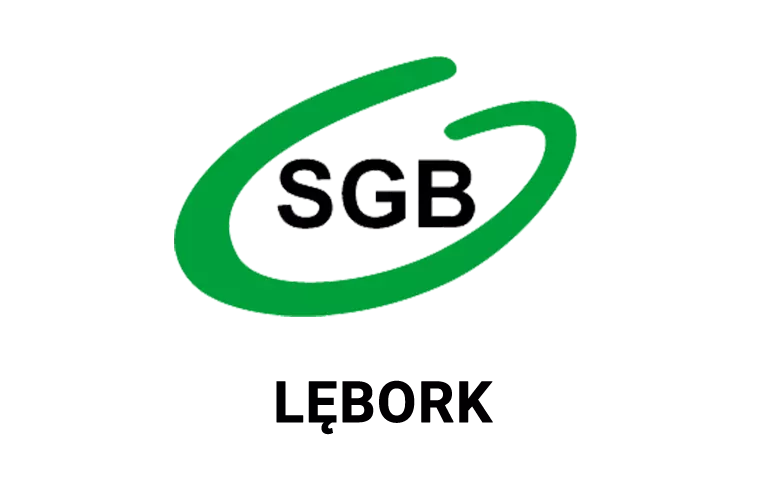 Logo oddziału banku spółdzielczego w Lęborku