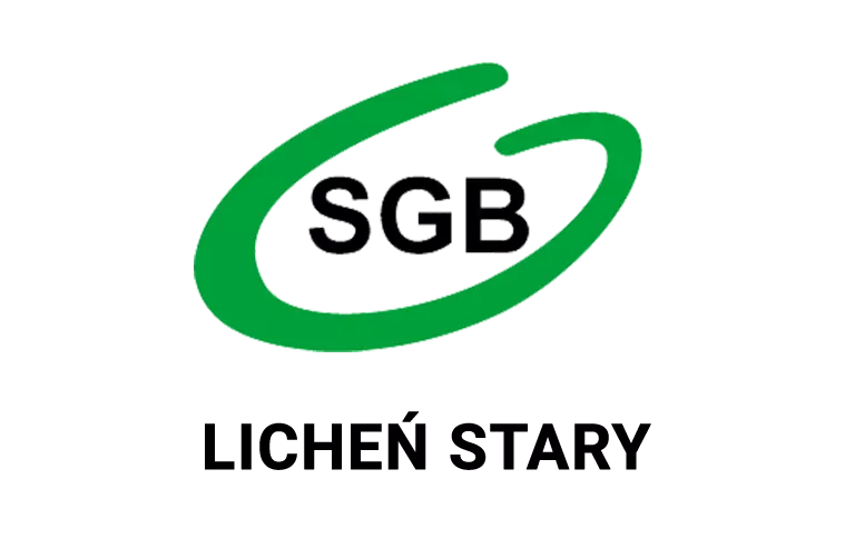 Logo licheńskiej placówki banku spółdzielczego